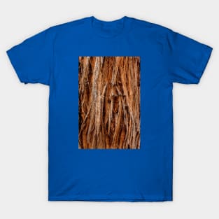 Stringy Bark Tree Texture T-Shirt